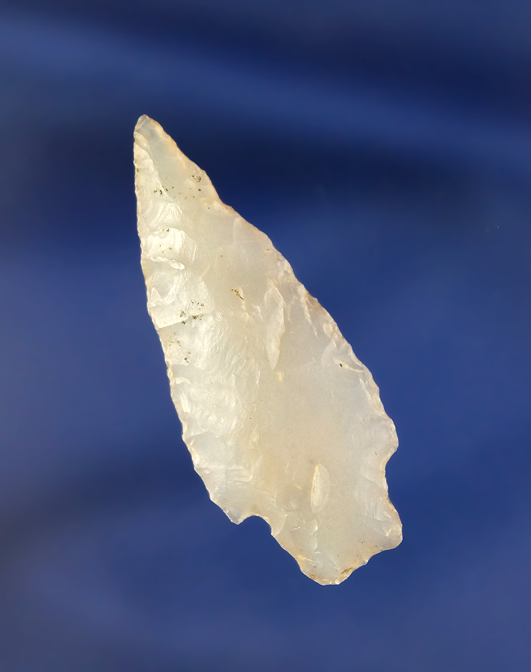 1 3/4" Gatecliff made from high-quality clear Chalcedony found on the Oregon side of the Columbia
