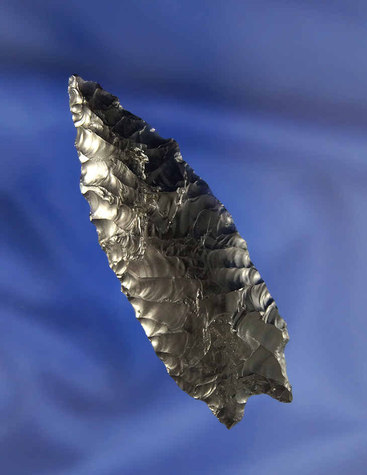 2 3/4" Pinto Basin found in Lake County Oregon in the 1950s – 1970s.