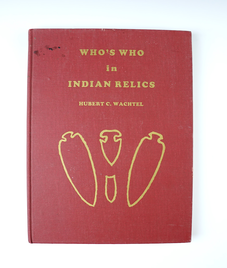 Hardcover Book: "Whos' Who in Indian Relics" No. 1. 1980. Drake printing in very good condition.