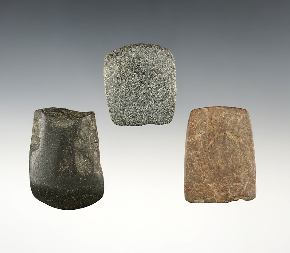 Set of 3 Ohio Celts that are well made. The largest is 2".