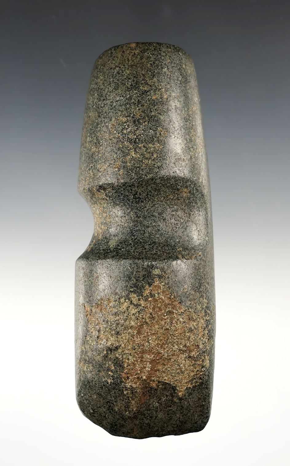 Well polished 5 1/2" Hohokam Axe found in Arizona.