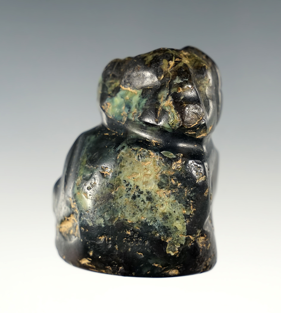 2 1/4" PreColumbian Carved Stone Figure. 