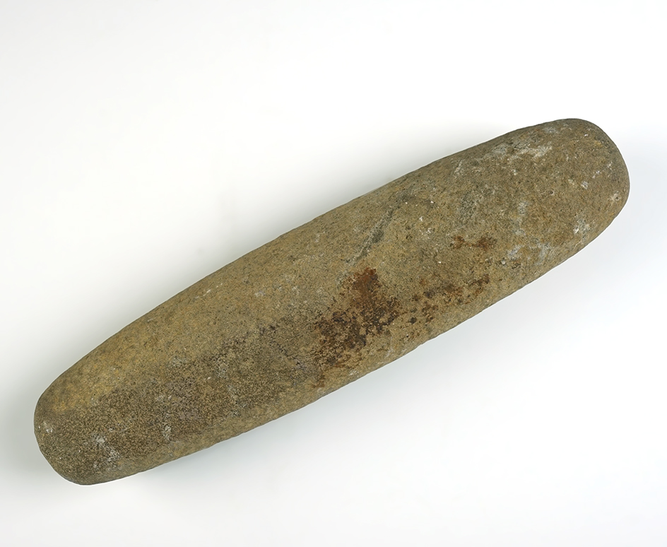 Well made 9 1/8" Roller Pestle found in the Eastern U.S. 
