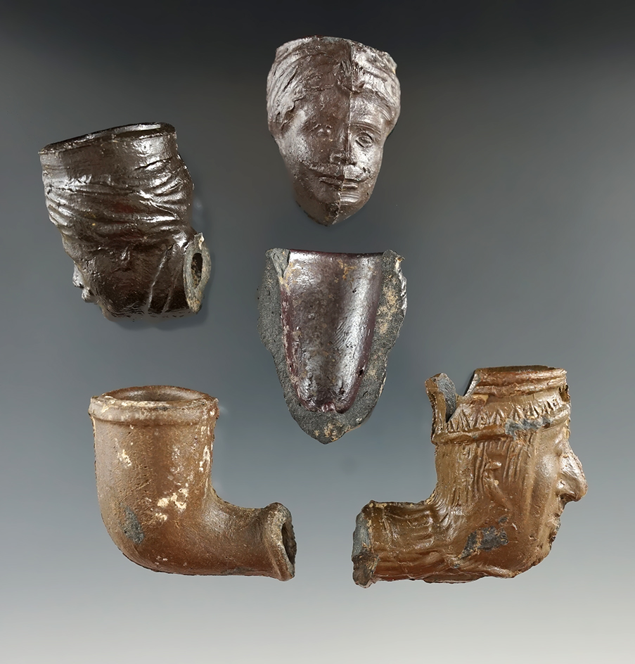 Group of trade pipes and pipe parts.