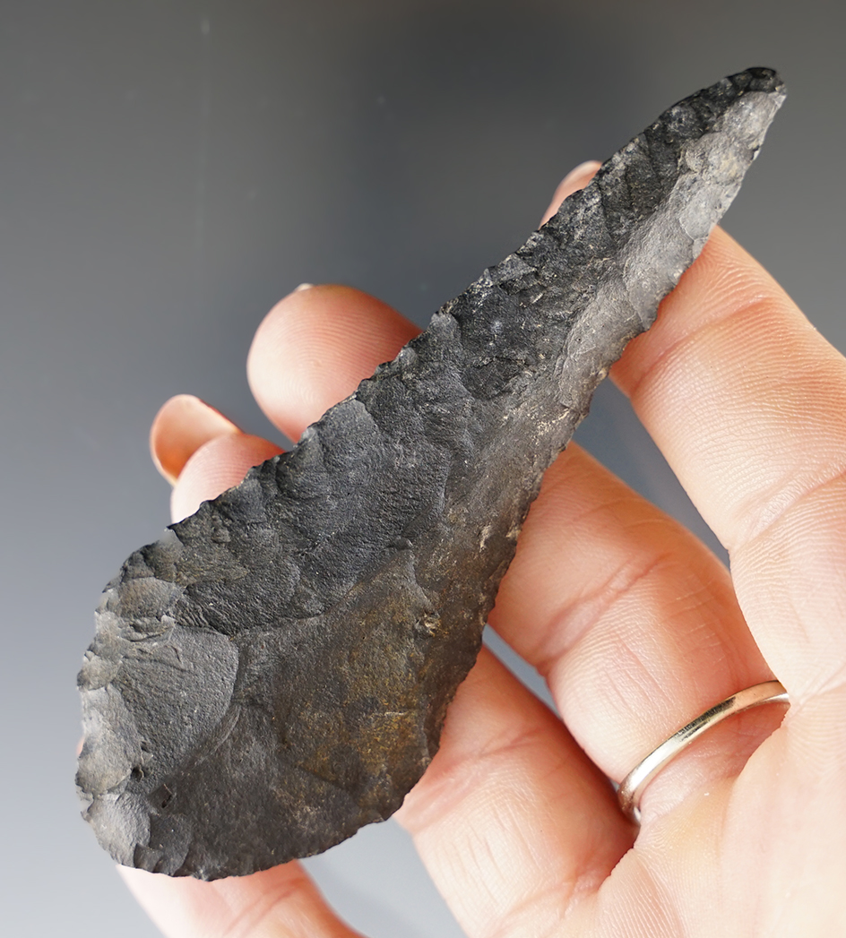 3 5/8" Expanded Base Knife in great condition found in New Mexico.