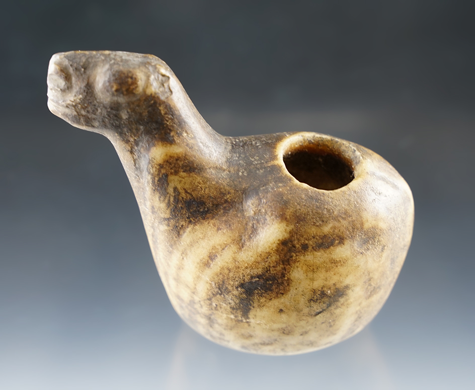 Well made 3 1/8" tall Llama Canopa found in Peru.