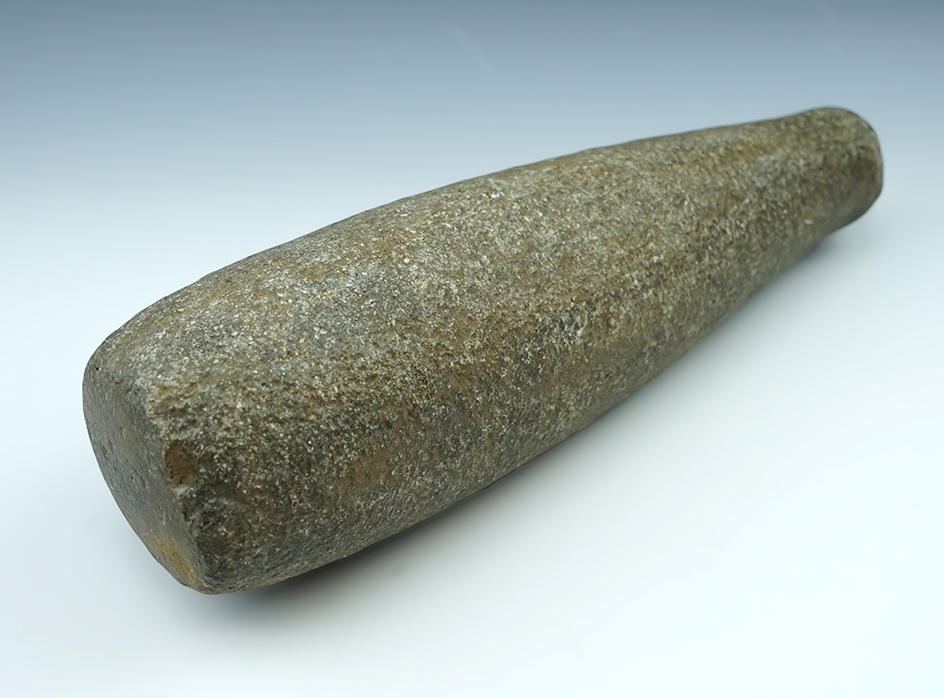 10 5/8" pestle/pounder in very good condition. Found near the Wakemap Mound, Columbia River.