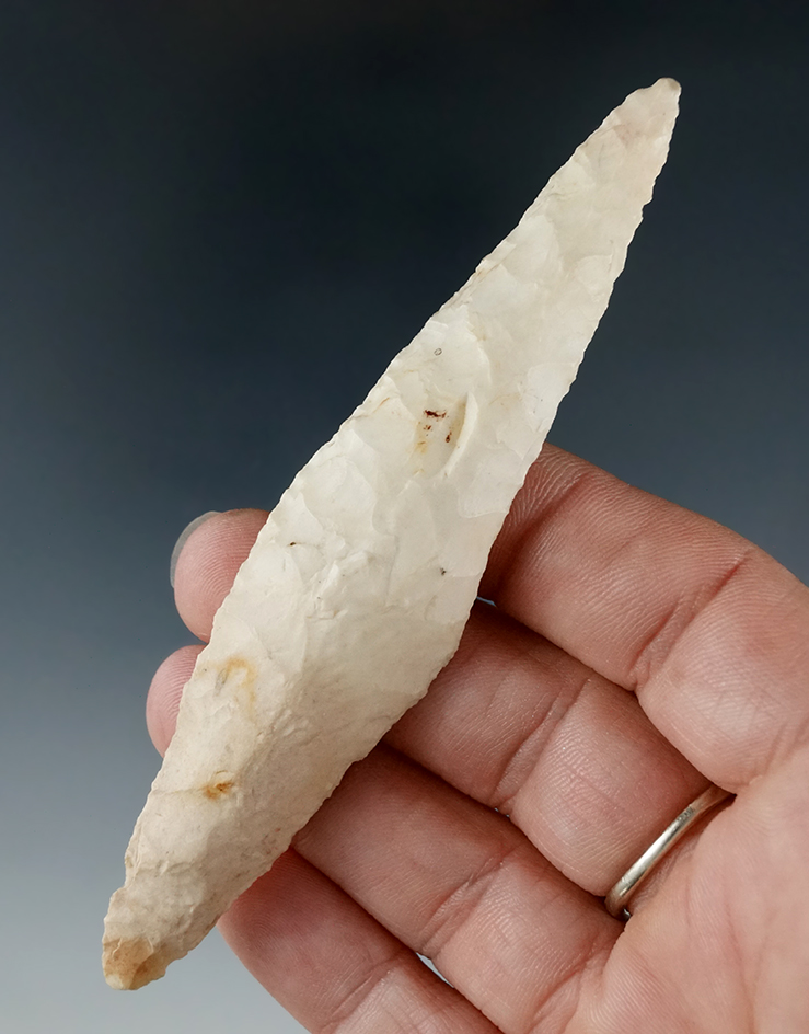 4 1/8" Harahey knife found in Kansas.