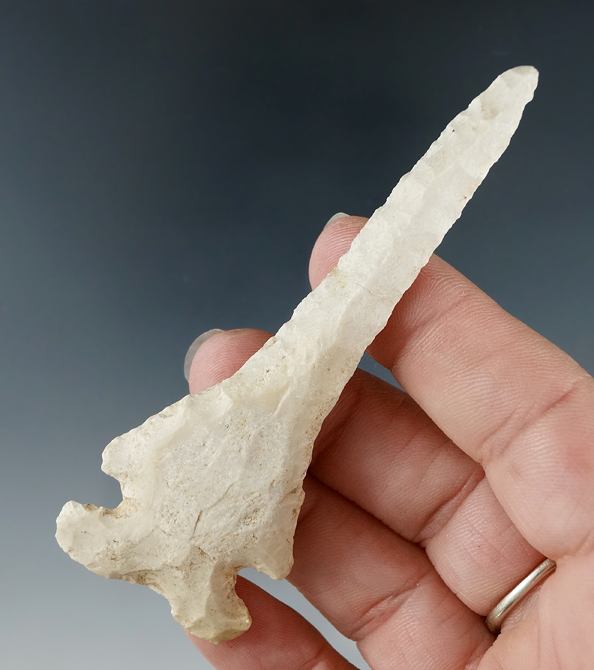 Nice! 3 1/2" drill found in St. Clair Co., Illinois.