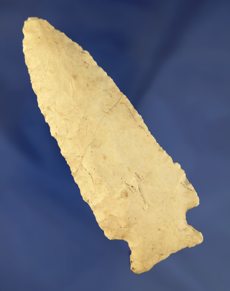 Large 4  5/16" Cornernotch Knife found near Princeton Illinois in Selby Township, Bureau Co.