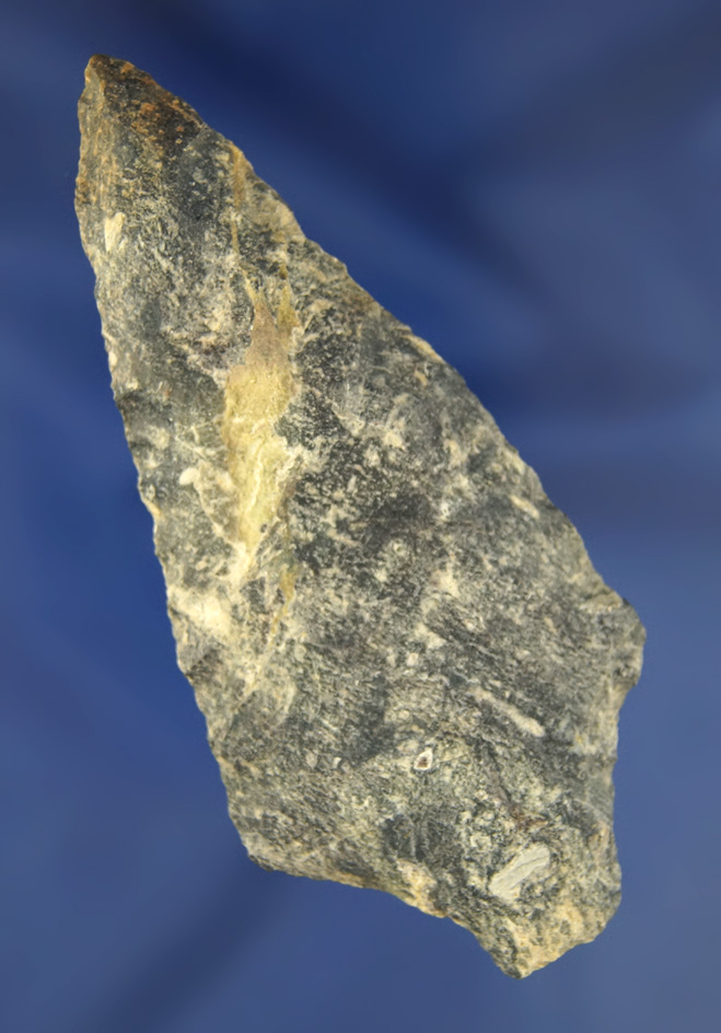 3 11/16" Rhyolite Knife found in Virginia.