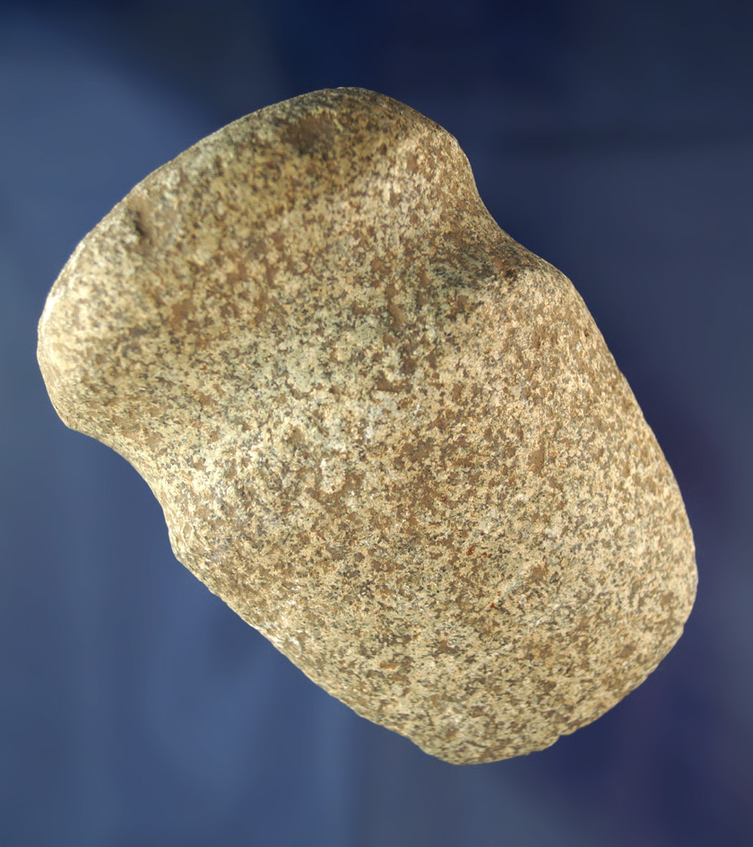 3 1/2" well styled full grooved Axe found in Indiana.