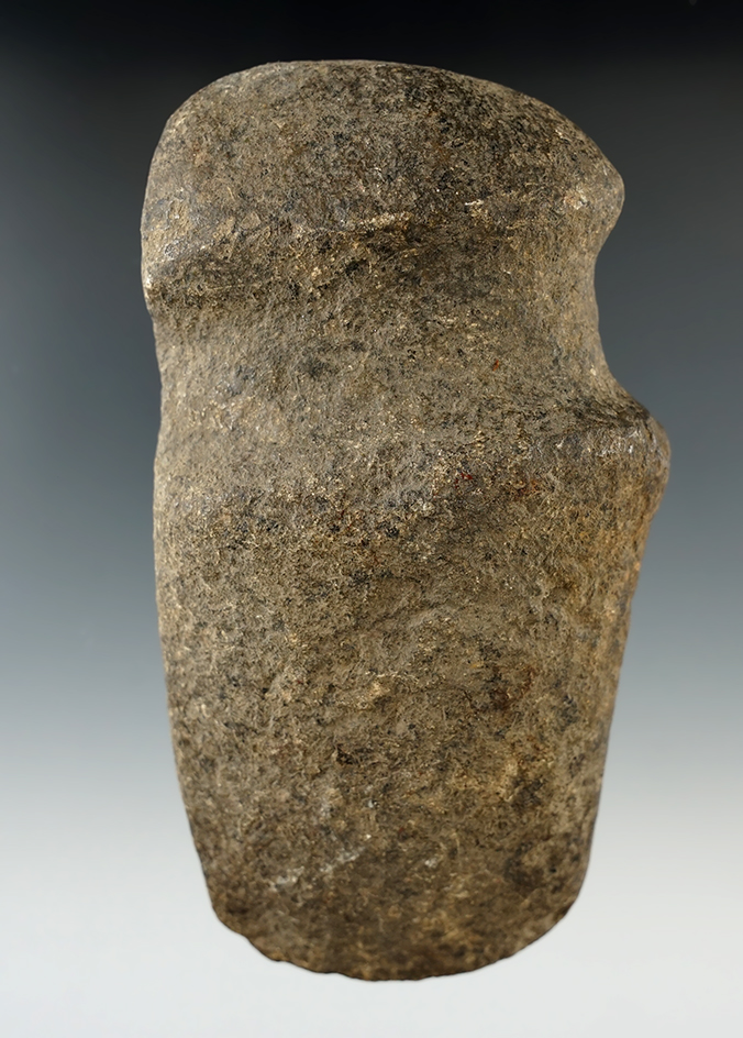 5 5/16" Long 3/4 Grooved Axe found in New York.