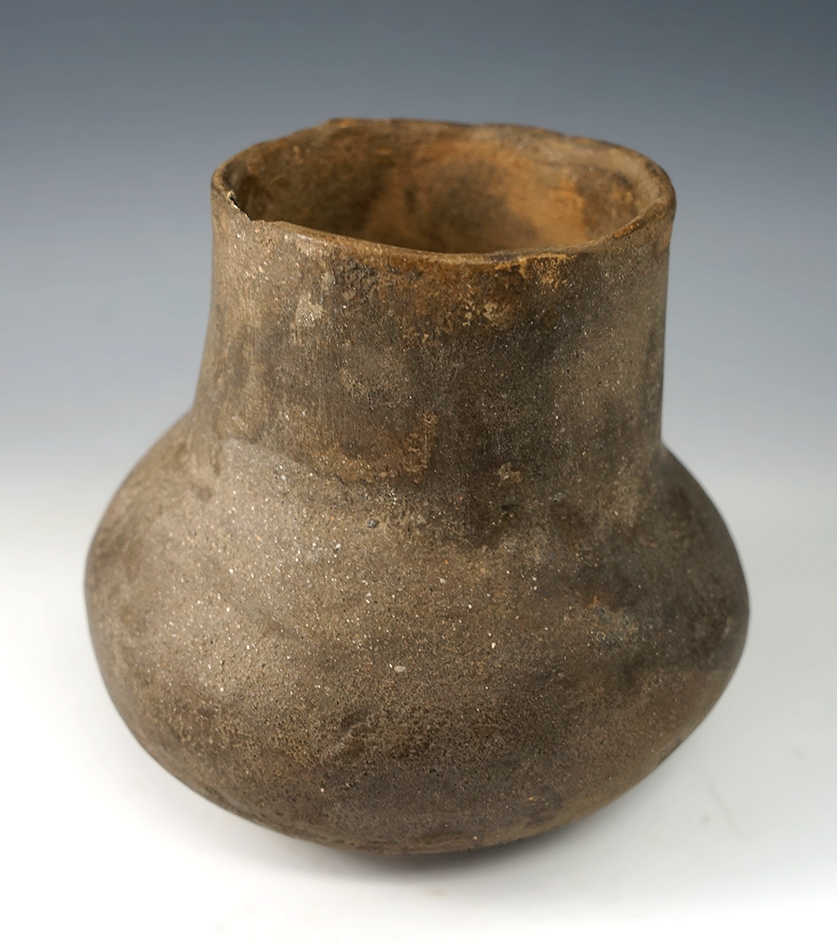 4 1/4" Tall Short Neck Bottle that has been restored, found in Arkansas.