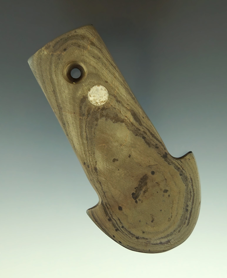 3 11/16" Anchor Pendant found in Montgomery Co.,  Ohio. Ex. Kenny McNeil collection.