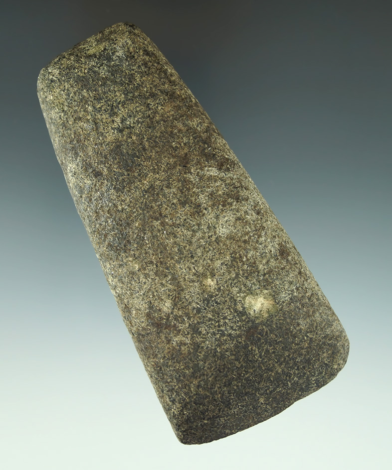 4 3/16" Hardstone Celt found in Michigan.  Ex. Phil Wagle collection.