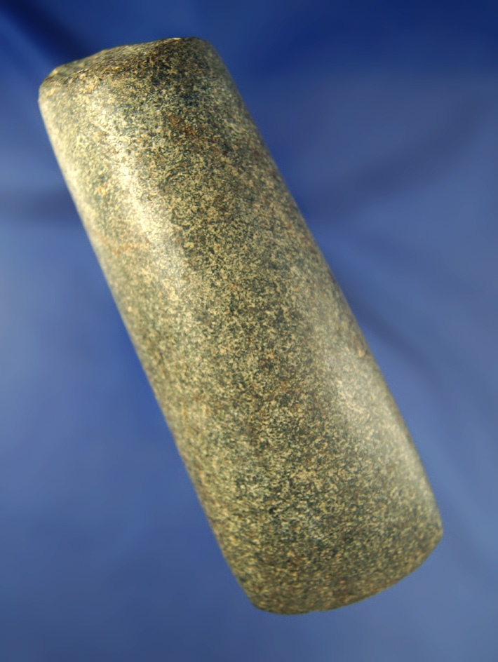 Beautifully polished 6" Humped Adze found along the Grand River in Ashtabula Co., Ohio