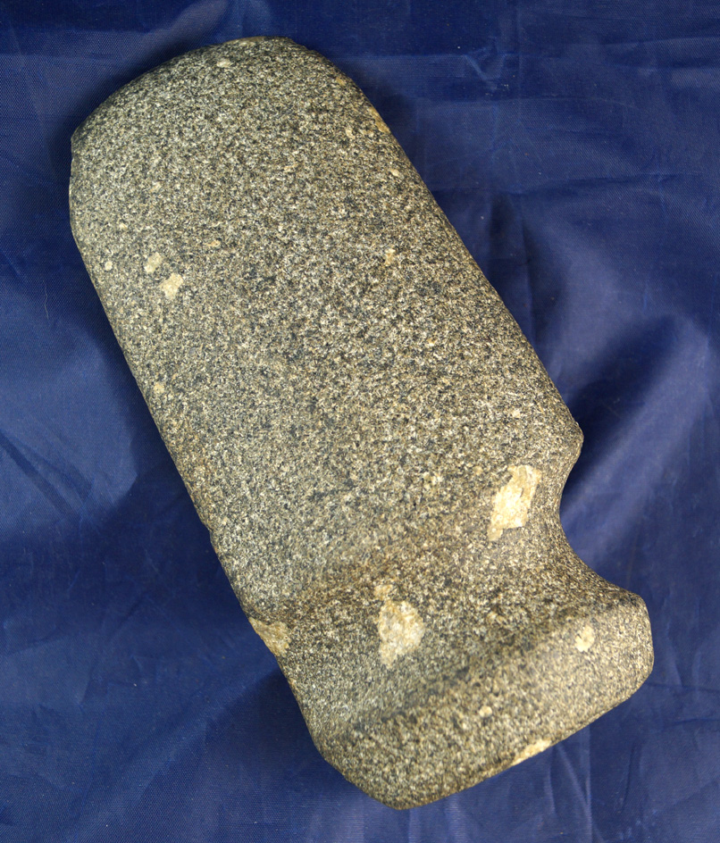 7 1/2"Porphyry Axe with a 3/4 groove found in Wisconsin.