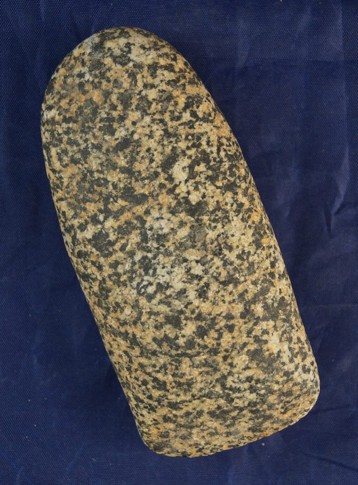 4 3/8" Speckled Granite Celt found in Tennessee.