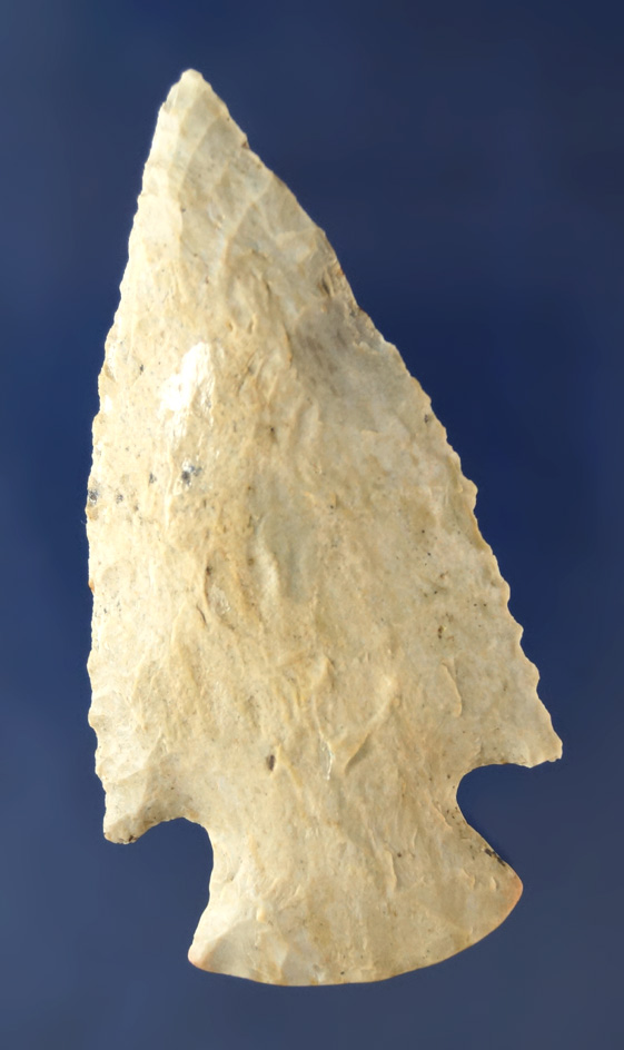 2 11/16" Archaic Bevel that is nicely patinated found in Missouri.