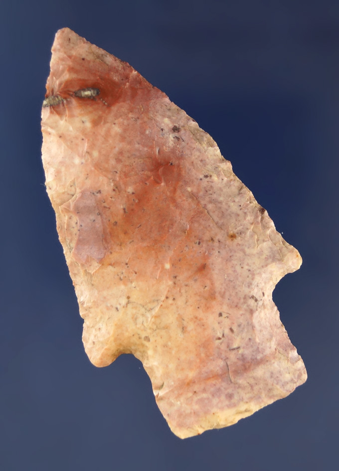 Beautiful material on this 2 3/4" Missouri Stemmed Knife.