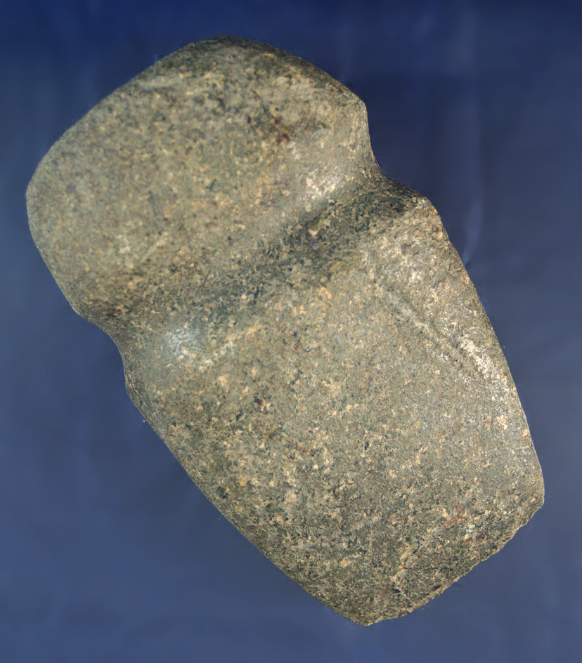 4 1/2" long full grooved Axe found in Butler Co., Ohio. Ex. Cummins collection.