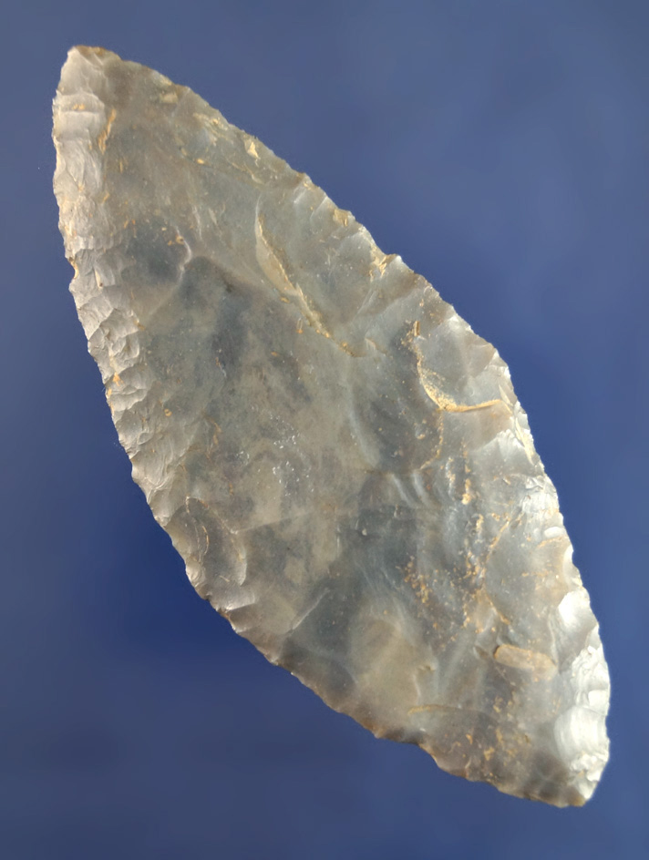 3 9/16" Blade made from beautiful Hornstone found in Kentucky.