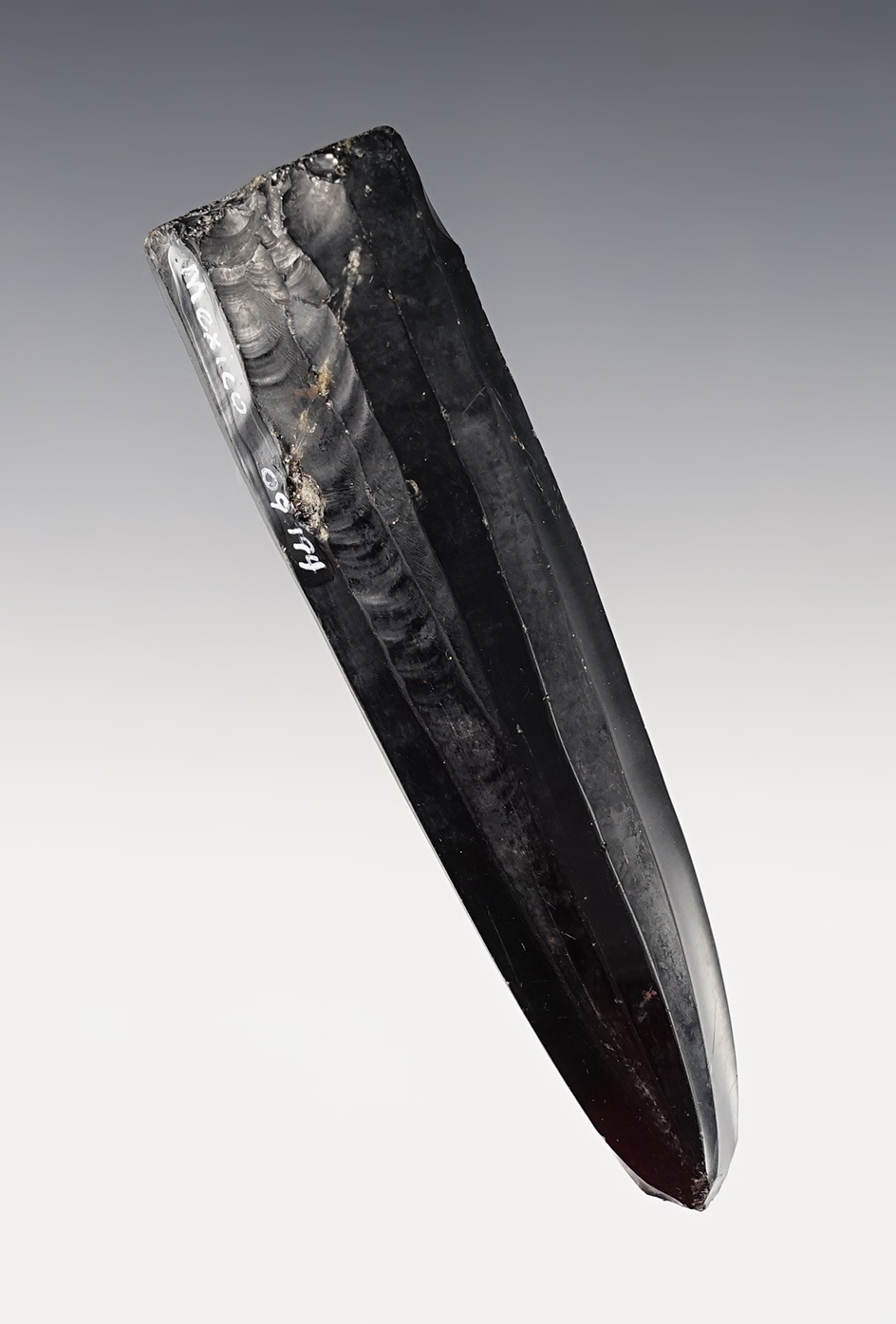 Nice 4 5/16" Obsidian Core found in Mexico.