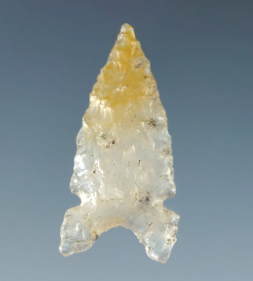Very nice 15/16" Desert Sierra made from highly translucent chalcedony. California.