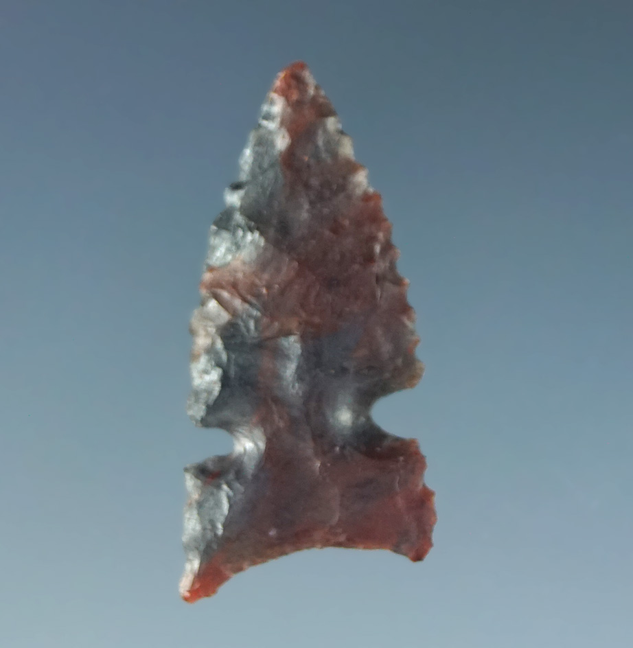 7/8" Desert Delta made from attractive red and gray material. California.