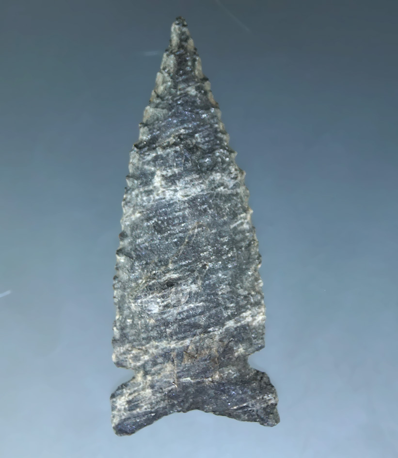 1 1/4" Desert Delta that is thin and very well made from a flake. California.