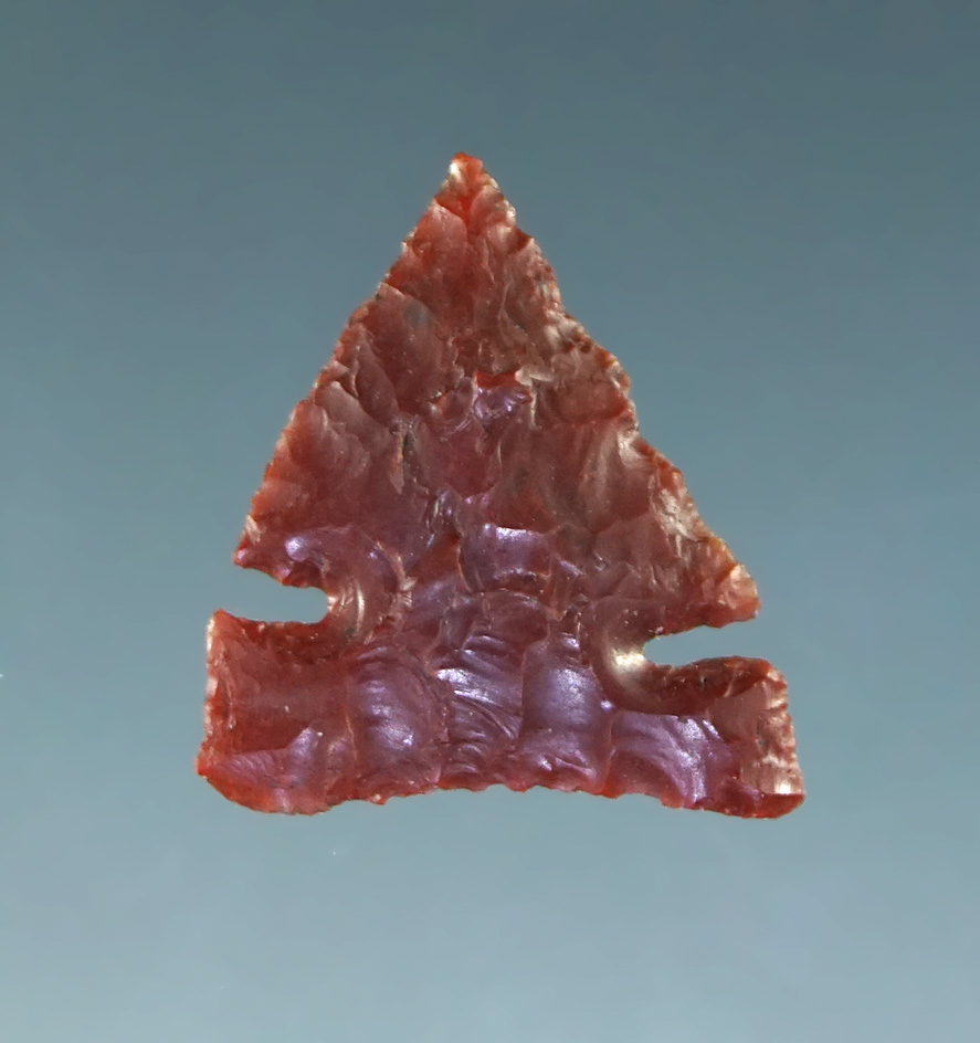 5/8" Desert General that is very thin and exceptionally well styled made from red Jasper. CA.