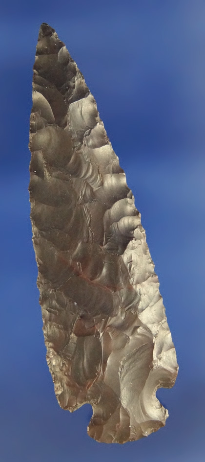 Large and very well styled 2 13/16" Rose Spring Corner Notched - California. Stermer COA