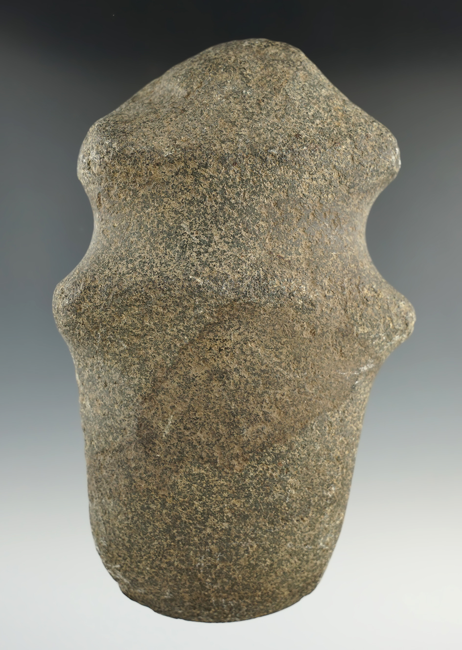 6 3/8" Michigan Barbed Full Grooved Axe found in Michigan.