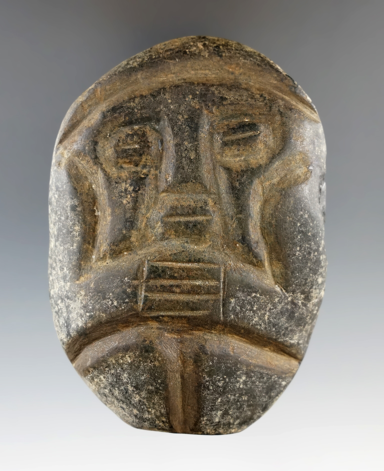 3 5/8" x 2 1/4" Human Idol found near Oaxaca, Mexico.