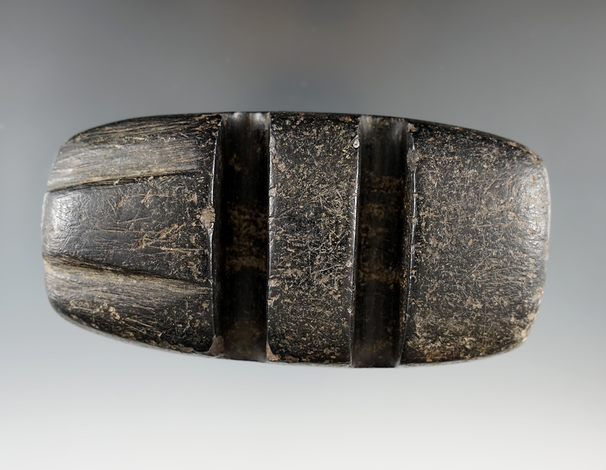 Exceptional style on this 4 1/4" Arrow Shaft Straightener made from  Diorite found in Arizona.