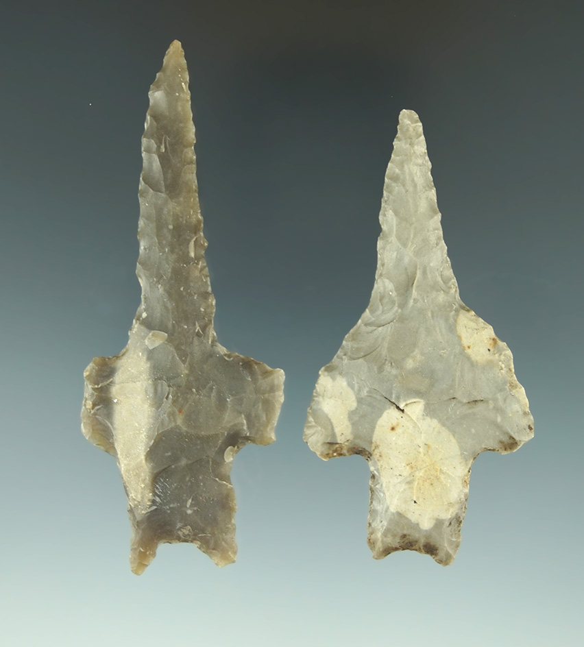 Museum Deaccession! Pair of Drills found in Texas, largest is 3 1/4".