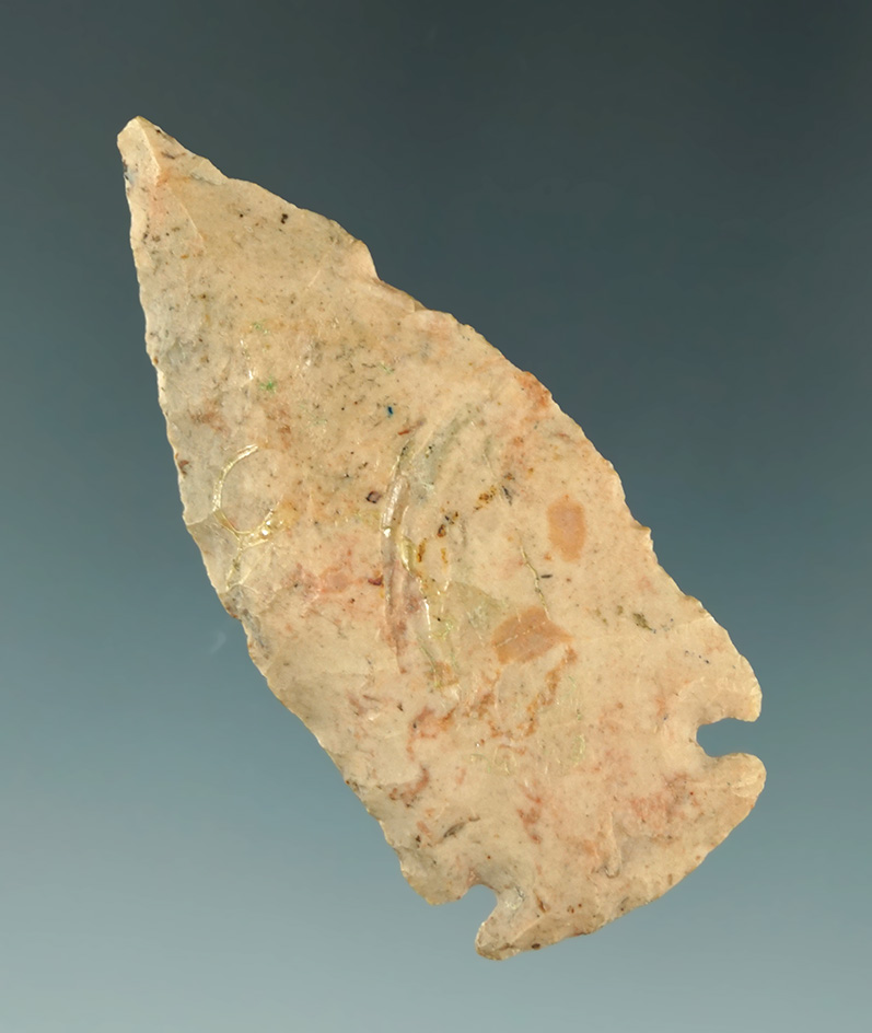 2 1/4" Micro-Notch found in Lawrence Co., Indiana. Ex. Bob Edler collection.