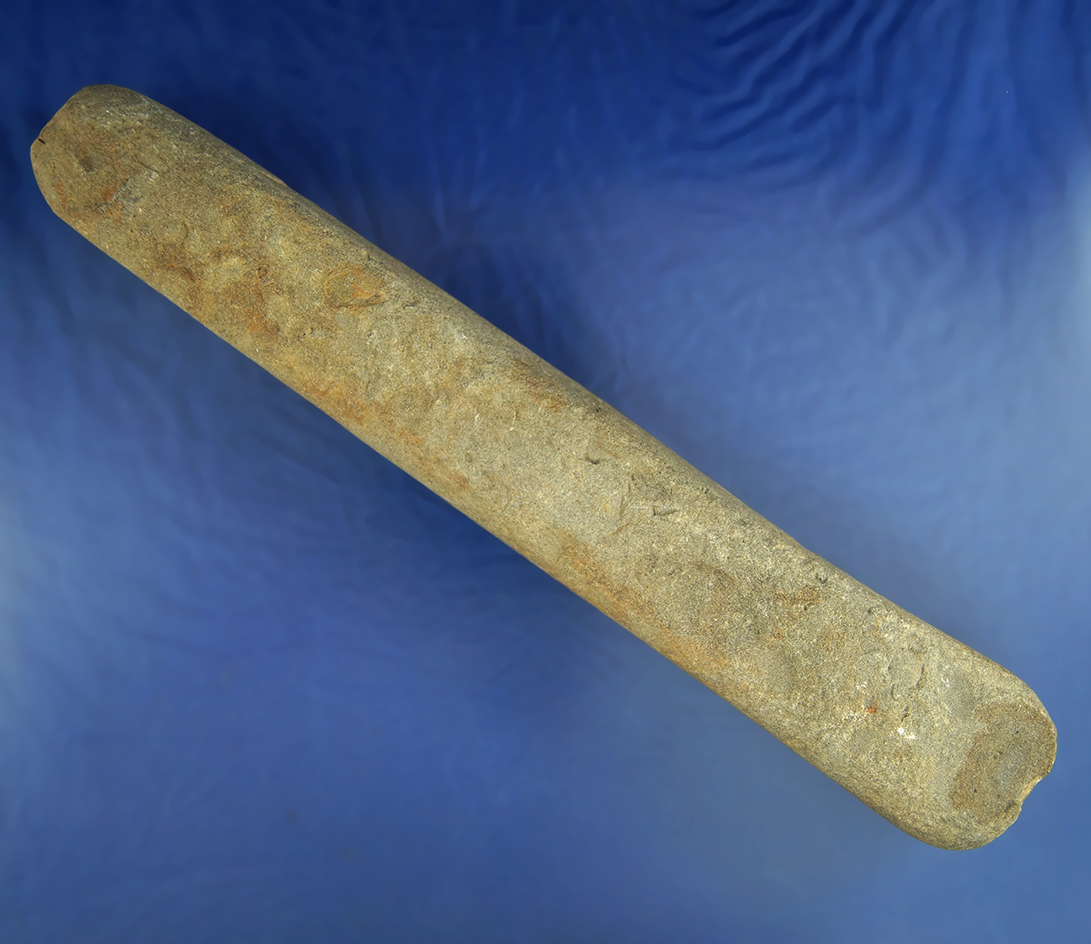 Unique square sided Pestle found in Ross Co., Ohio that is 10 5/8" long.