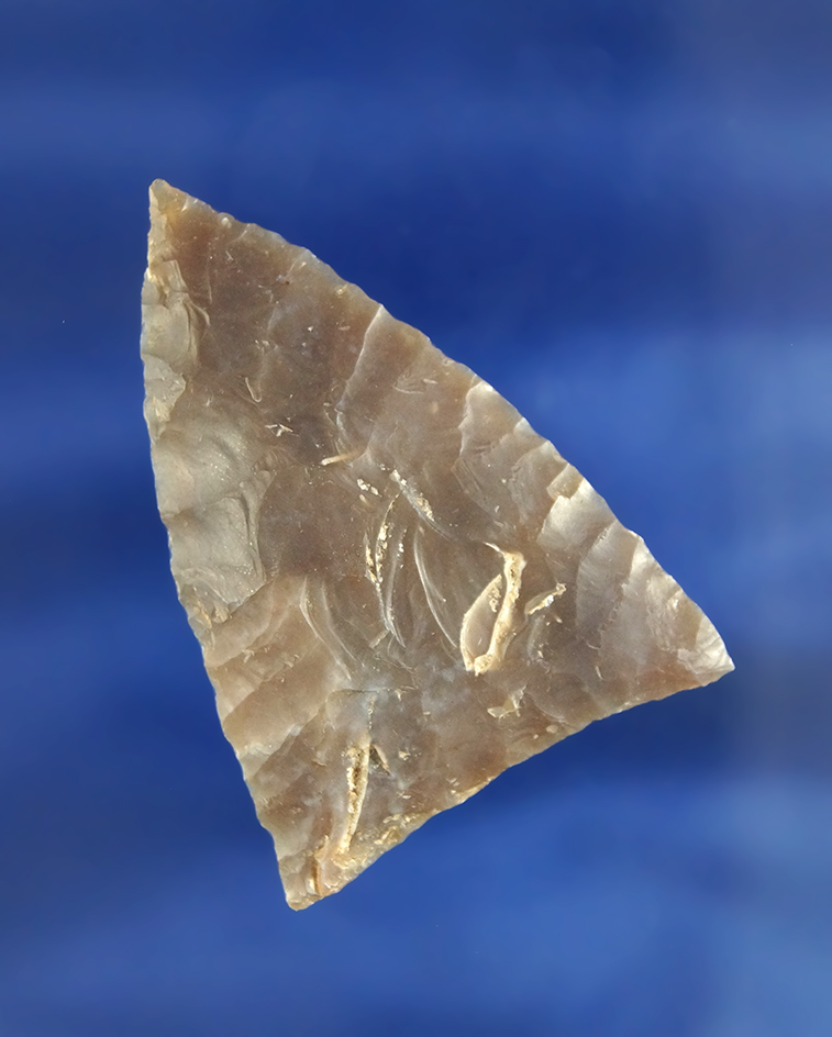 Nice material quality on this 2 1/8" Kinney Knife found in Texas.