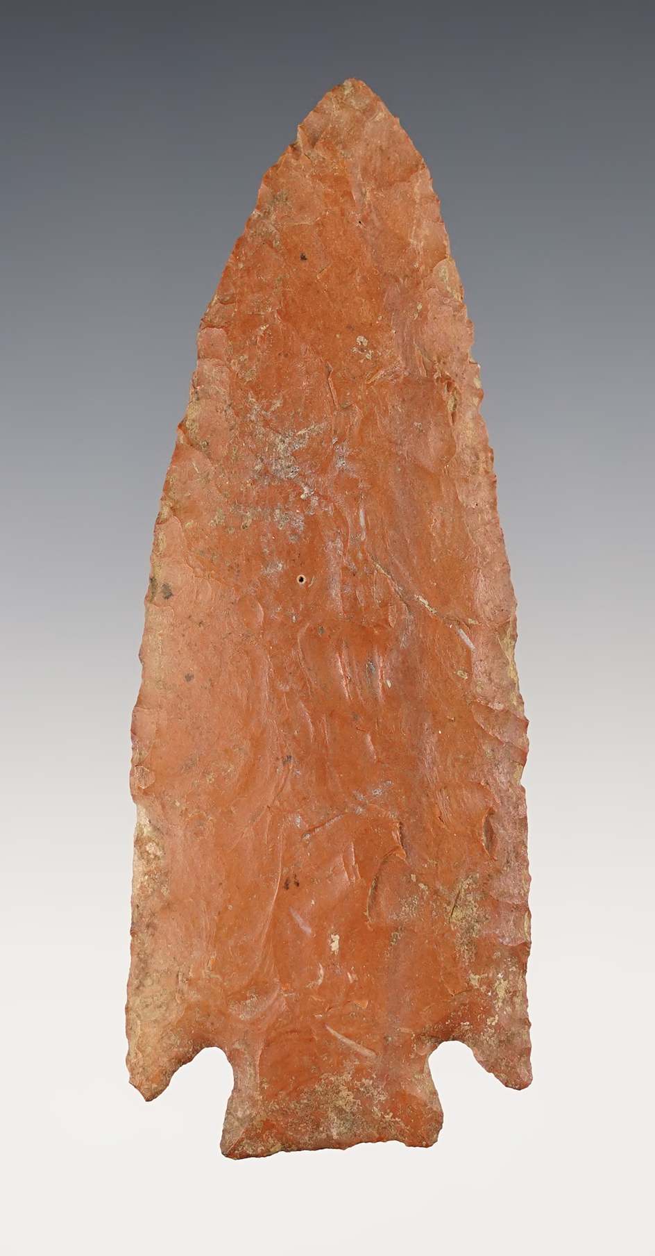 4 1/8" Hamilton Stemmed made from Jasper - Robertson Co., Tennessee. Davis G-10 COA. 