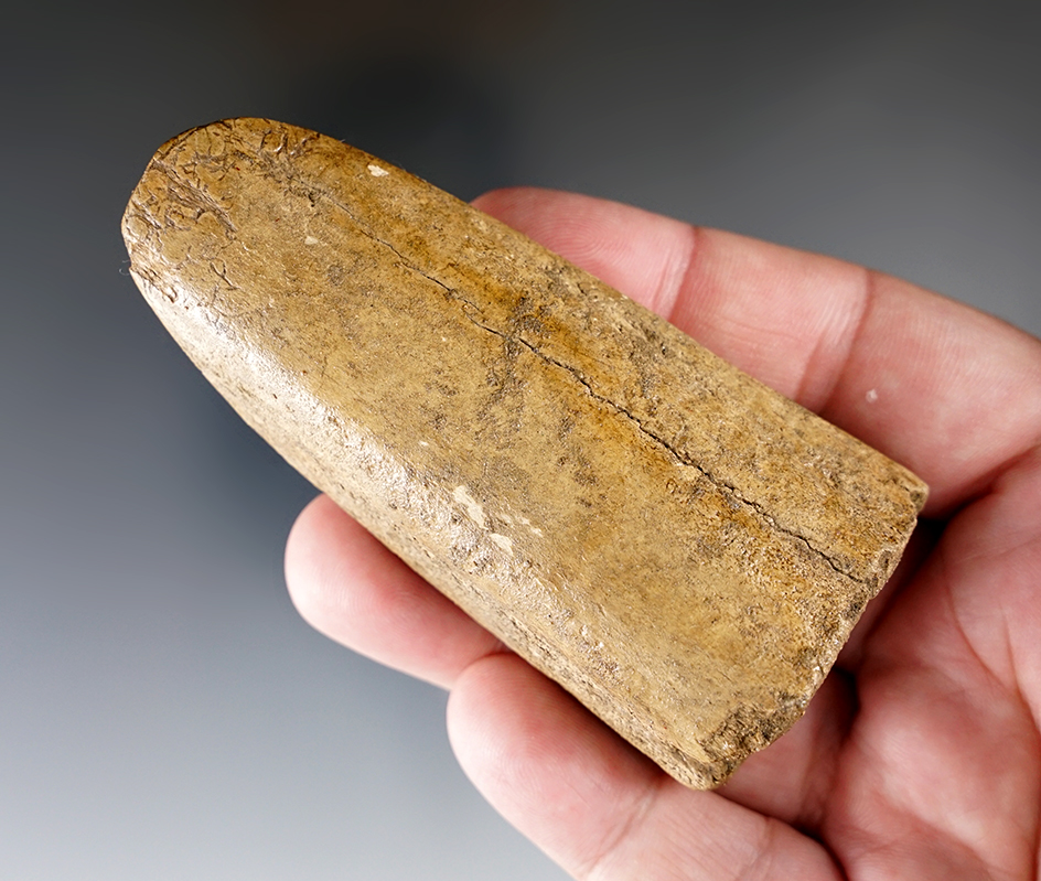 3 3/4" long rare bone Wedge found in Umatilla, Oregon.