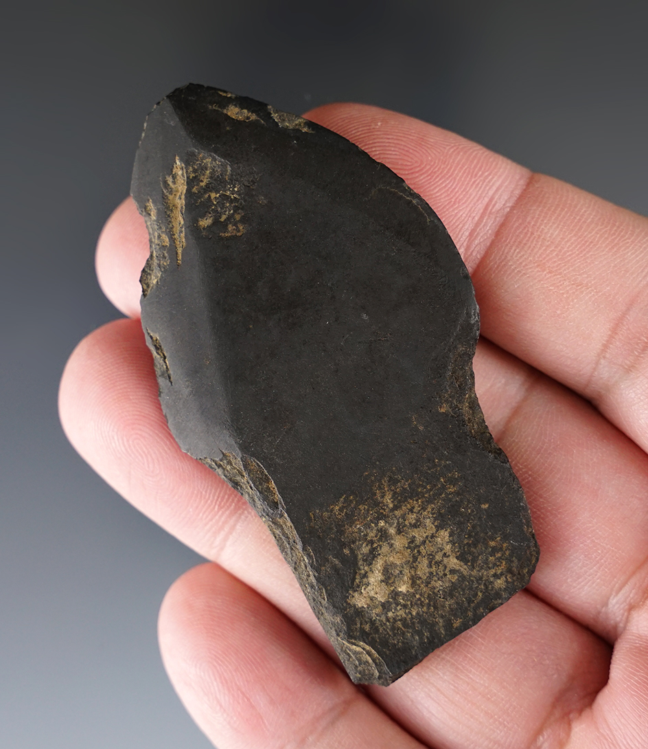 2 5/8" Inuit Slate Knife found in Alaska.