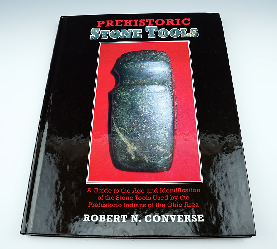Hardcover book in very nice condition "Prehistoric Stone Tools" by Robert Converse.