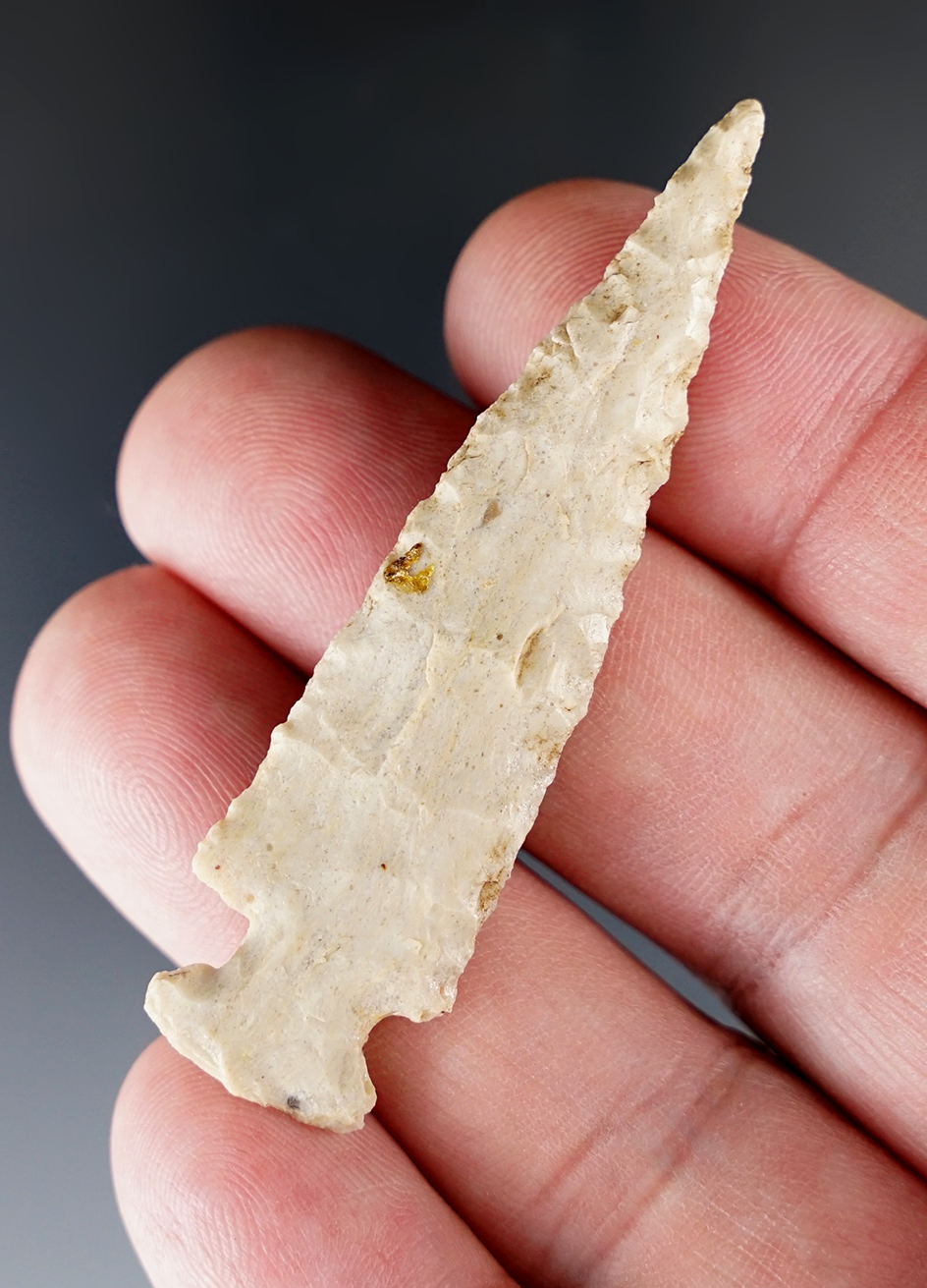 Well styled 2 1/2" Sidenotch found in New Mexico.