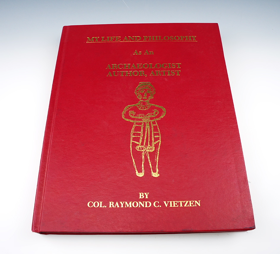 Hardcover book in excellent condition "My life and Philosophy as an Archaeologist, Author, Artist"