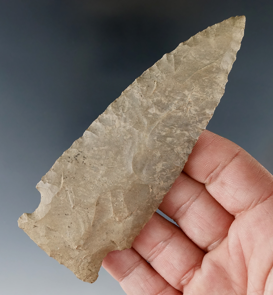 4 and 5/16" Dover Flint Knife found in Tennessee.
