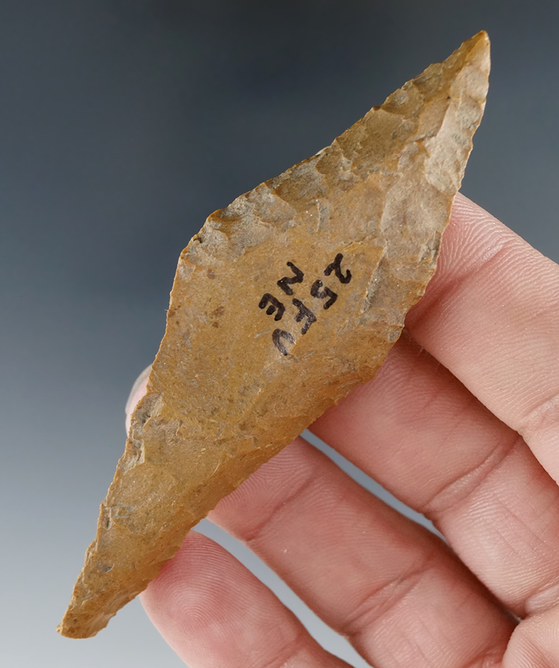 3 5/16" Harahey Knife found in Nebraska.