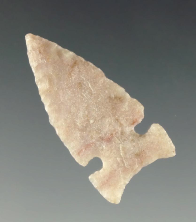 1 1/8" Cut Bank made from Quartzite, found in Saguache Co., Colorado. Partian COA.