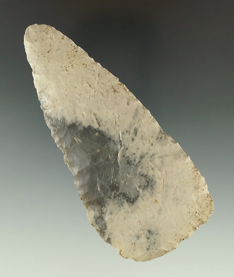 3 3/4" Triangular Knife made from beautiful material. Found in Central Kansas.